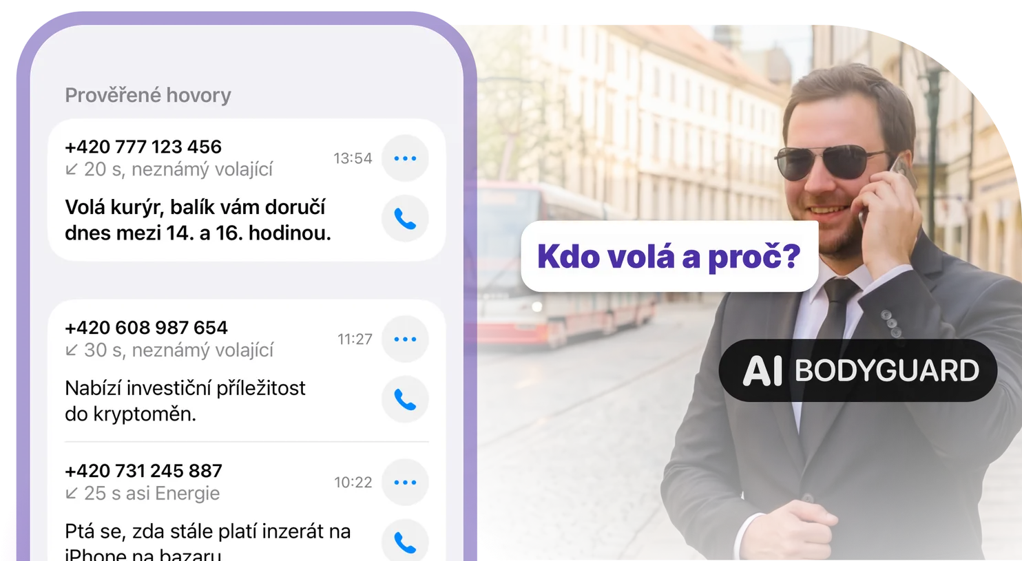 Novinka: Zvedne hovor za vás