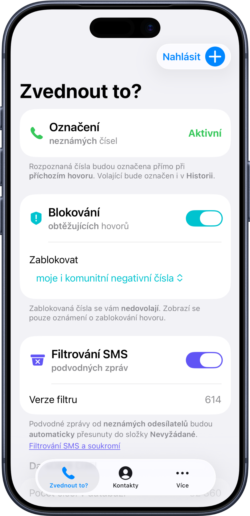 Jednoduché a přehledné použití